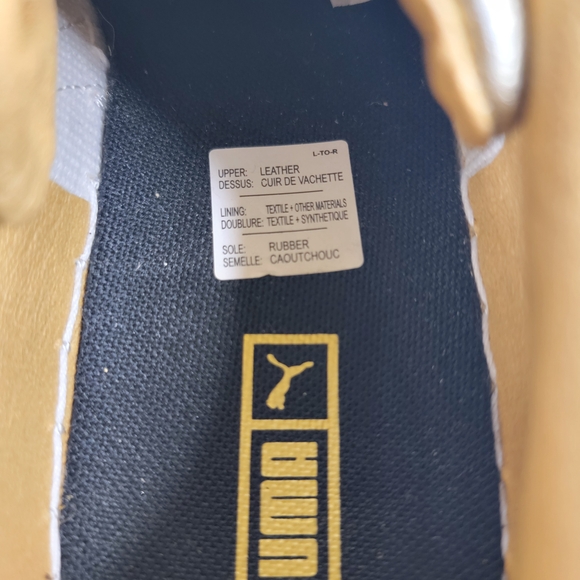 PUMA 50th Anniversary Golden Suede Metallic Leather Sneaker 1968 Women's Size 6 - Picture 10 of 14